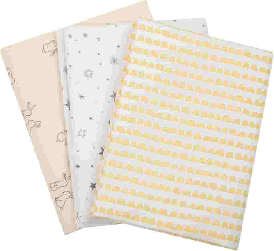 PAPI DESDE 1974 Cueiro Flanel Papi Compose Estampado Para Bebê 80Cm X 50Cm Contém 03 Un