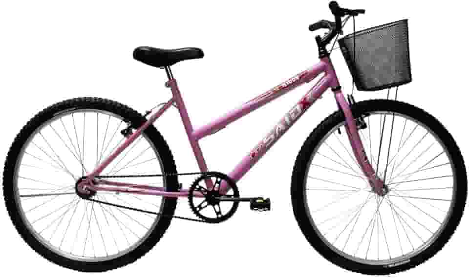 Bicicleta Aro 26 Feminina Mono Saidx Sem Marcha Com Cesta