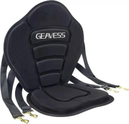 assento de caiaque, assento de caiaque ajustável universal, assento de barco de pesca com bolsa de armazenamento, assento de prancha de remo removível para caiaque, sup e canoa