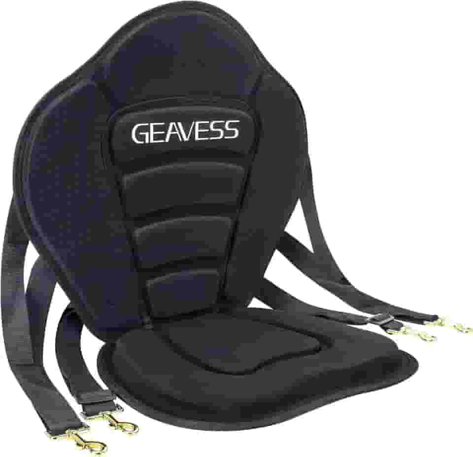 assento de caiaque, assento de caiaque ajustável universal, assento de barco de pesca com bolsa de armazenamento, assento de prancha de remo removível para caiaque, sup e canoa