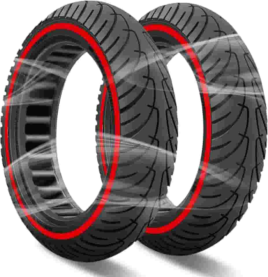 FOVNOT Pneu sólido de 8,5 polegadas, pneus de substituição de scooter elétrica para Xiaomi M365/Pro/1S/Pro2/Essential/Gotrax Gxl V2/Gotrax XR pneus sólidos de substituição frontal ou traseira (2