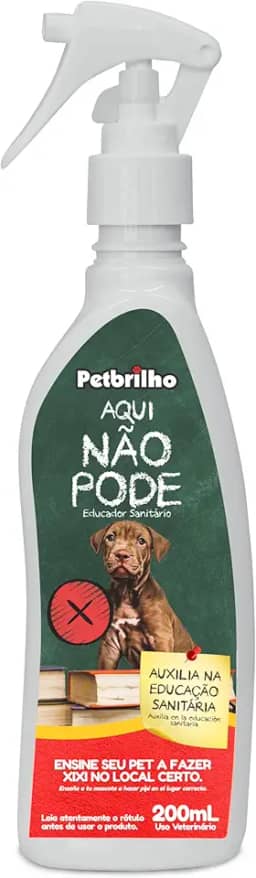 Petbrilho Educador Xixi Não 200Ml Para Cães