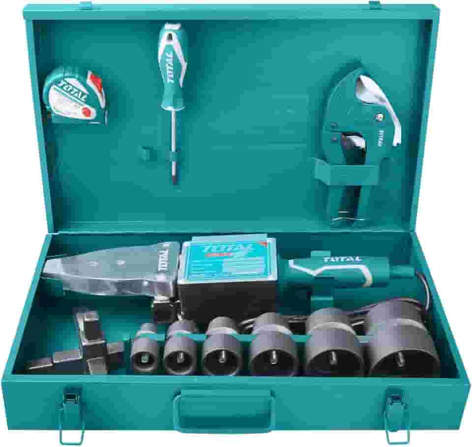 Máquina De Termofusão termofusora Total Tt328151 1500w Acessórios Para Caixa De Metal