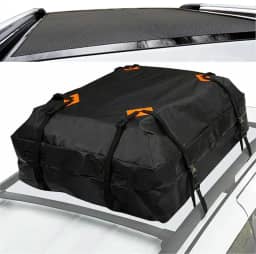 Bagageiro de Teto para Carro, roof rack, Roof Rack Cargo Carrier, Roof Cargo Carrier, Cargo Box For Roof Rack, Bagageiro de Teto Impermeavel Dobravel para Carro Porta Bagagem Universal