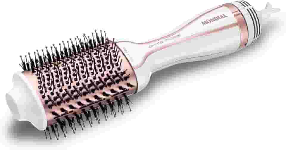 MONDIAL Escova Secadora, Branco/Rose Gold, 1200W, Bivolt - ES-50