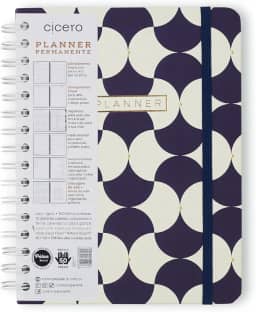 Planner Permanente Wire-o Bossa Nova Semanal Notas A5 Boemia, Cicero