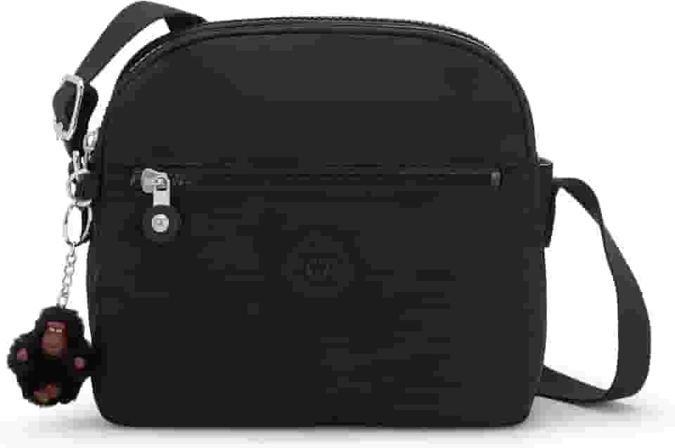 Kipling Bolsa tiracolo Keefe, Tonal preto, One Size