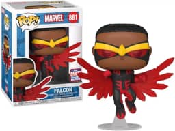 Funko POP! Marvel: Falcon 881 (2021 Summer Convention Virtual Funkon Shared Exclusive)