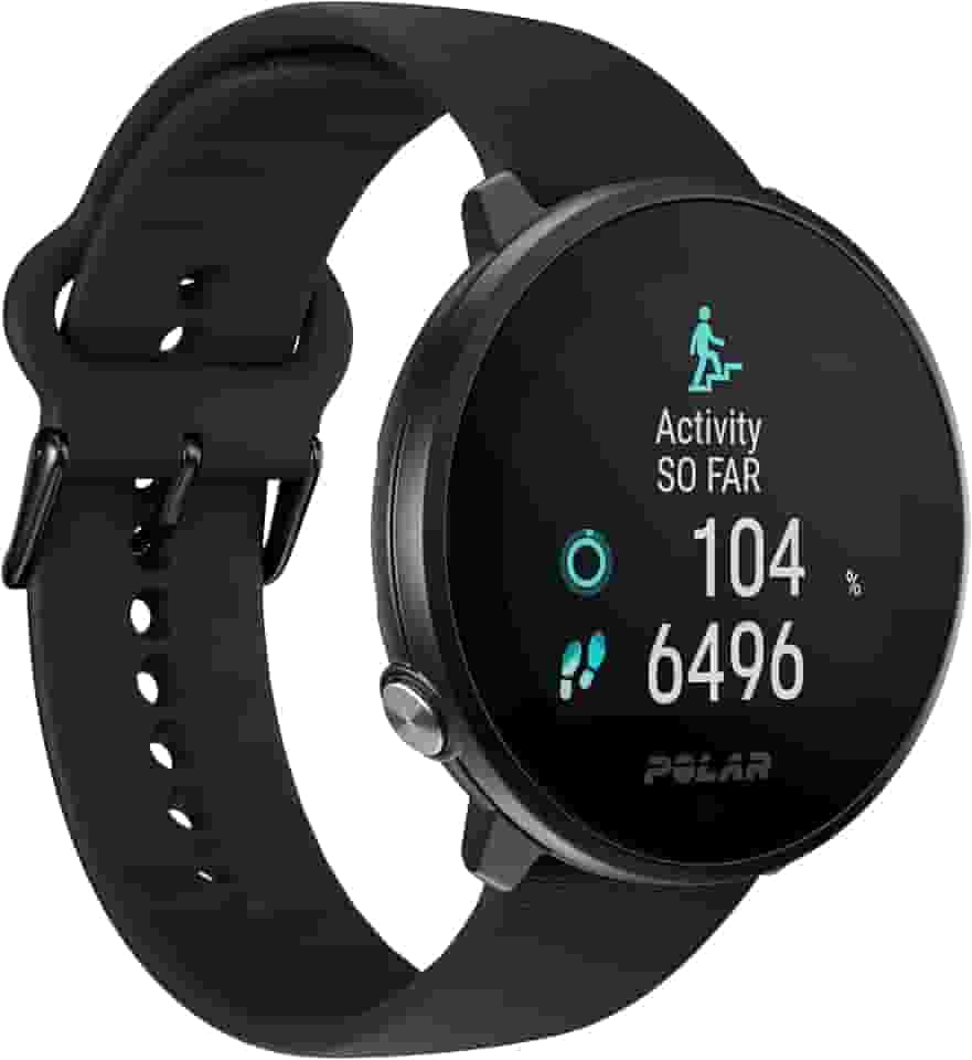 Polar Unite - Relógio Fitness, Monitor de frequência cardíaca no punho, Rastreador de atividades, Monitoramento automático do sono, Orientação de treino diário inteligente