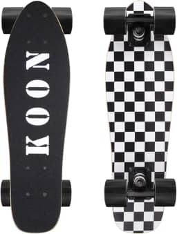 KO-ON Skates completos skates mini cruiser de 55 cm para iniciantes, crianças, meninos e meninas