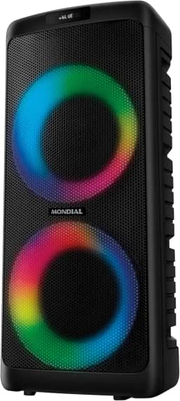 MONDIAL Caixa de Som Party Box, Preto, 600W, Bivolt - PBX-600-A