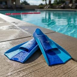 Nadadeira Natação Speedo Dual Swim Fin Pé de Pato Treinamento Fortalecimento