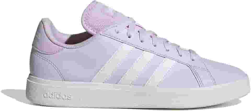 Tênis Adidas Grand Court Base 2.0 Feminino - Rosa/branco - 39
