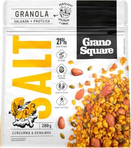 Granola Salgada Cúrcuma e Gengibre GranoSquare 200g