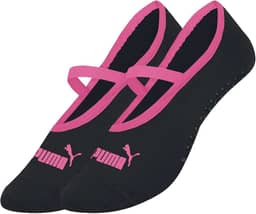 Meia Sapatilha Puma Antiderrapante Pilates Yoga Atoalhada Feminino Adulto