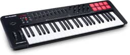 M-AUDIO Oxigênio (MKV) – Controlador de teclado MIDI USB de 49 teclas com beat pads, modos de acorde inteligente e escala, arpejador e conjunto de software incluídos