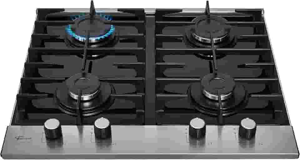 FISCHER COOKTOP À GÁS 4 BOCAS PLATINIUM MESA VIDRO PRETO 33800-92121
