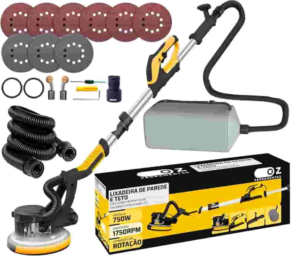Lixadeira de Parede e Teto 7 Led 127v 750w Lp1000_127