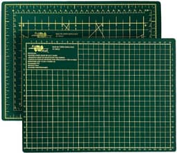 Base de Corte A4 30x22 cm Mesa de Apoio Placa para Corte Costura Patchwork Artesanato (Verde)