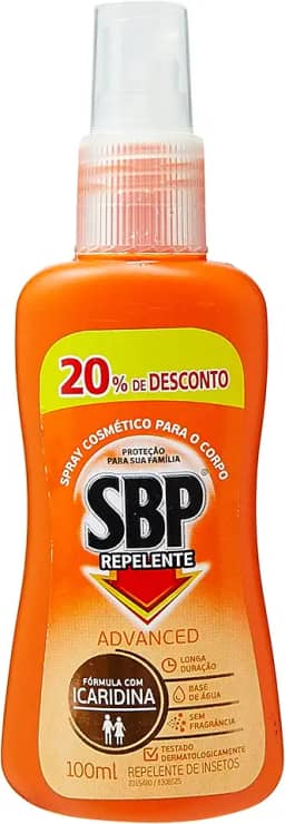 SBP Repelente Advanced Spray Family 100 ml