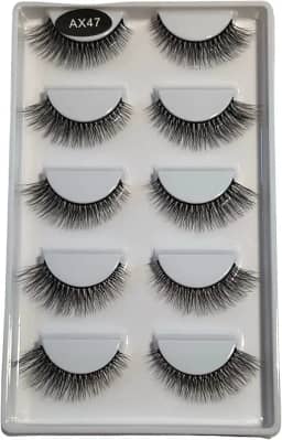 Le Vangee - 5 Pares de Cílios Profissional Para Atendimento | AX47