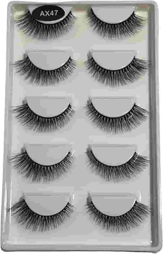 Le Vangee - 5 Pares de Cílios Profissional Para Atendimento | AX47