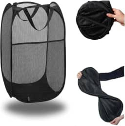 Cesto de Roupas Dobrável Para Roupa Suja Organizador Multiuso Flexível Lavanderia Banheiro Quarto Dormitório