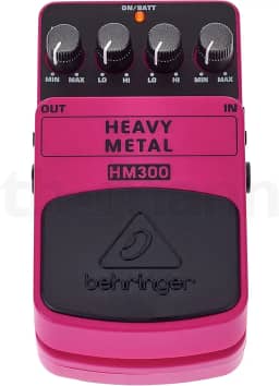 Behringer HM300 Pedal para Guitarra Heavy Metal