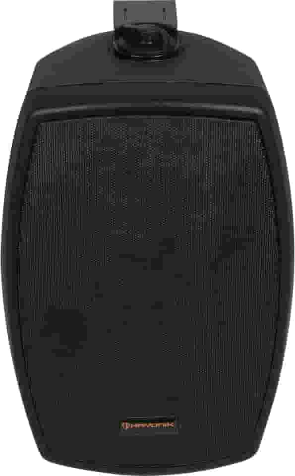 HAYONIK, Caixa Ac. Passiva p/Ambientes Ext/Int, IP56, 140W, 2 Vias, Woofer 6,5', Tweeter 1' Titanium, Tela/Suporte Alumínio, Gabinete Polipropileno, 90 dB, Resp Freq 60-20KHz, 70W RMS - HSP670O Preta
