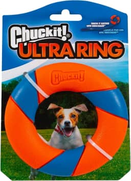 Chuckit! Brinquedo para cães ao ar livre UltraRing Buscar e Chase