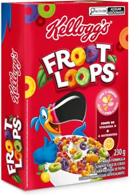 Cereal Froot Loops® sabor de Frutas Kellogg's® 230g