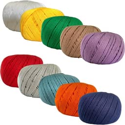 Kit 10 linha Amigurumi 254m Circulo cores a sua escolha