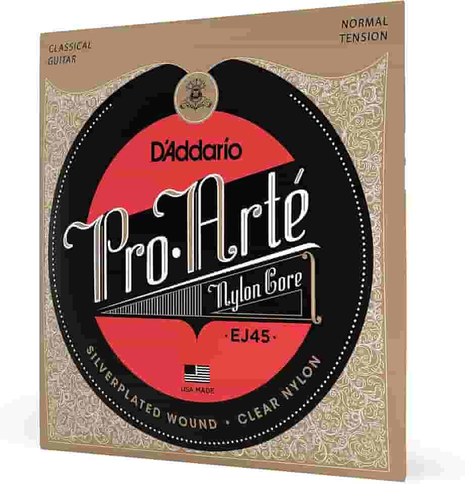 ENCORDOAMENTO DE NYLON PARA VIOLÃO EJ45 PRO-ARTE NORMAL TENSION - D'ADDARIO