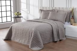 Kit Cobre Leito 400 Fios Completo Dupla Face Solteiro, Casal, Queen e King Size. (Avelã, Casal - 3 pcs)