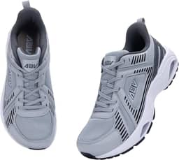 Tênis de corrida masculino com bico largo, ortopédico, fascite plantar, suporte de arco, tênis de caminhada para academia, corrida, esportes EUA 40-13