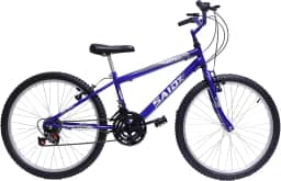 Bicicleta de Passeio Saidx Bike - Aro 24 de 18 Marchas - Freios V Brake