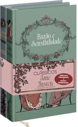 COMBO Clássicos Jane Austen | Edição Luxo: Orgulho e Preconceito + Razão e Sensibilidade