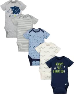 Macacões variados de manga curta para bebês meninas