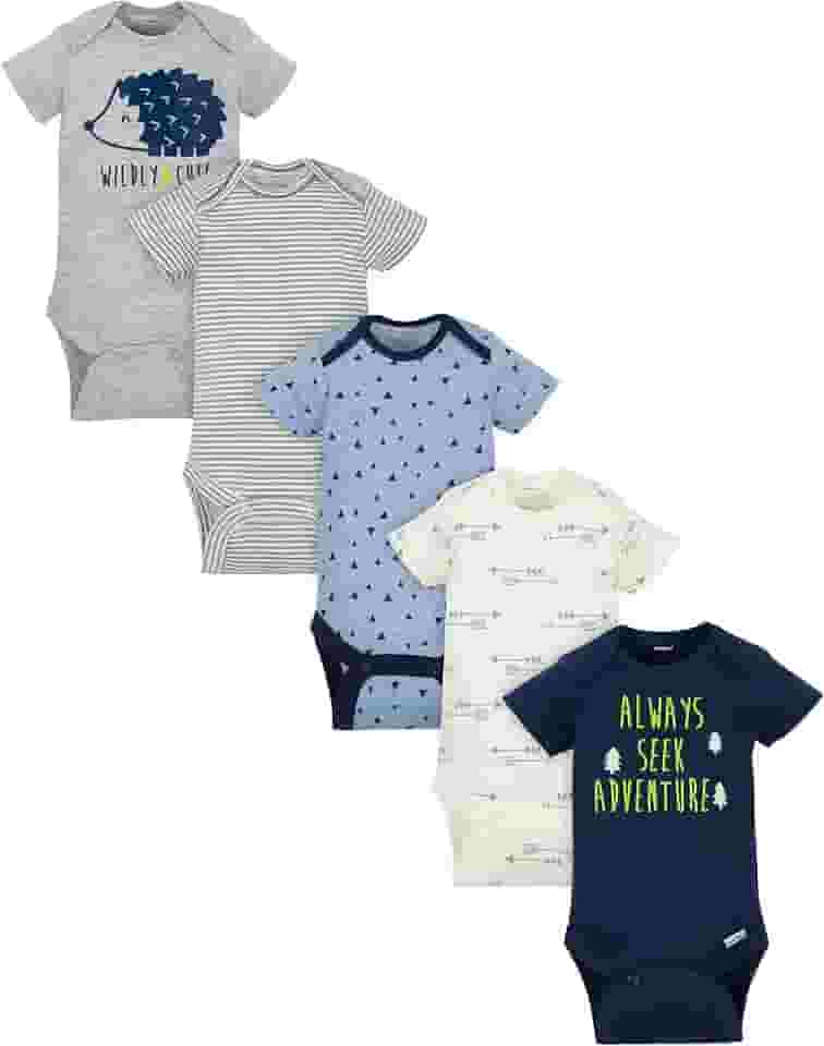 Macacões variados de manga curta para bebês meninas