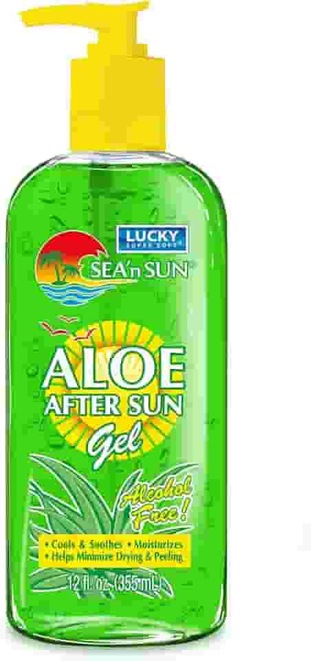 Lucky Super Soft Gel Pós-Sol Aloe Vera, 355 Ml