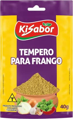 KiSabor, Tempero para Frangos, 40 Gramas