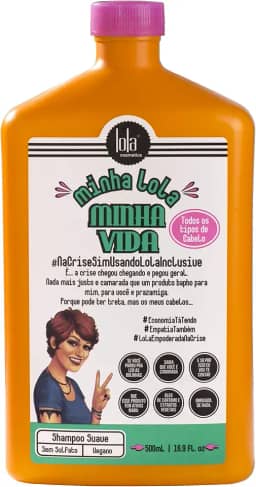 Minha Lola Minha Vida Shampoo 500ml , Lola Cosmetics
