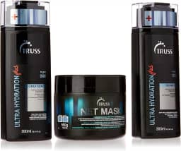 Kit Truss Ultra Hydration Plus Shampoo 300ml + Condicionador 300ml + Net Mask 550g