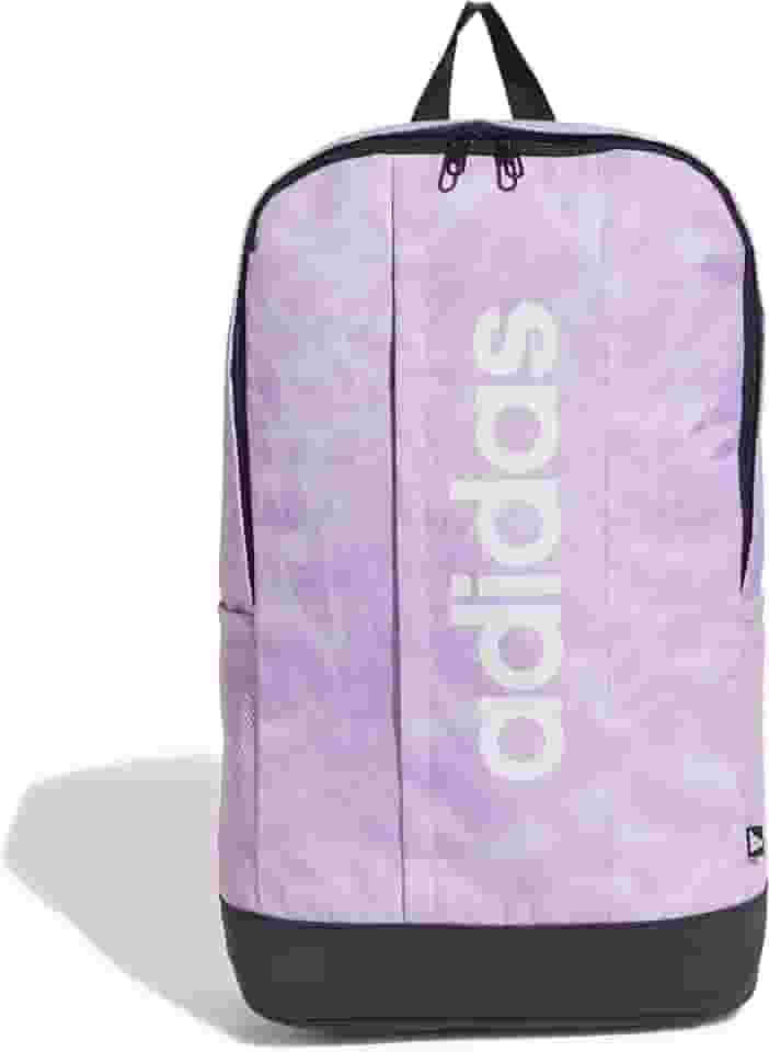 Mochila Adidas Linear Graphics 18 Litros lavender/bliss lilás/branco JG5799