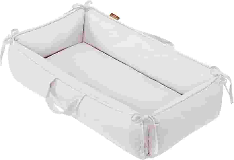 Ninho Redutor de Berço Linho Bege Mescla