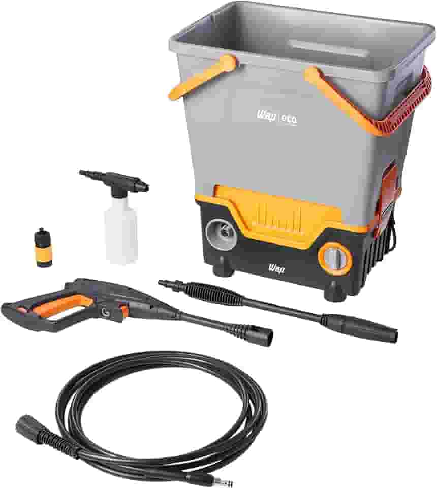 WAP Lavadora de Alta Pressão ECO SMART 2200, Reutiliza Água, 390L/h, 23 Litros, Bico Regulável, 1700psi 1750W 127V