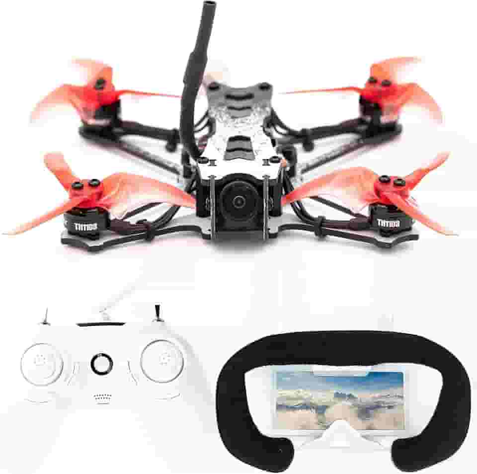 Tiny Hawk Kit Micro Drone Free Style 2 FPV Racing Outdoor Quad Ready To Fly com óculos e controle para iniciantes e profissionais