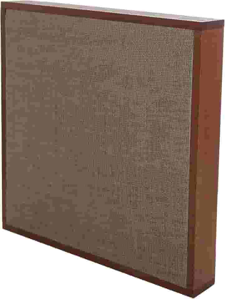 Painel de tratamento acústico 64x64x5cm, lã de rocha, alta densidade - Premium (Preto)