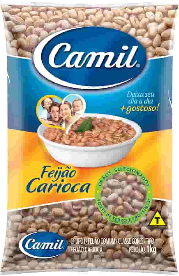 Feijão Carioca Tipo 1 Camil Pct 1kg