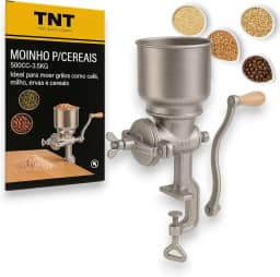 TNT Moedor Moinho Ferro Fundido Para Café Milho Ervas e Cereais Manual